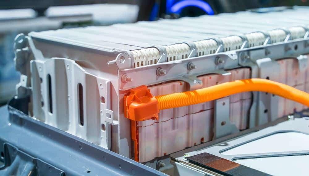 A car with a battery attached to it, EnPower.