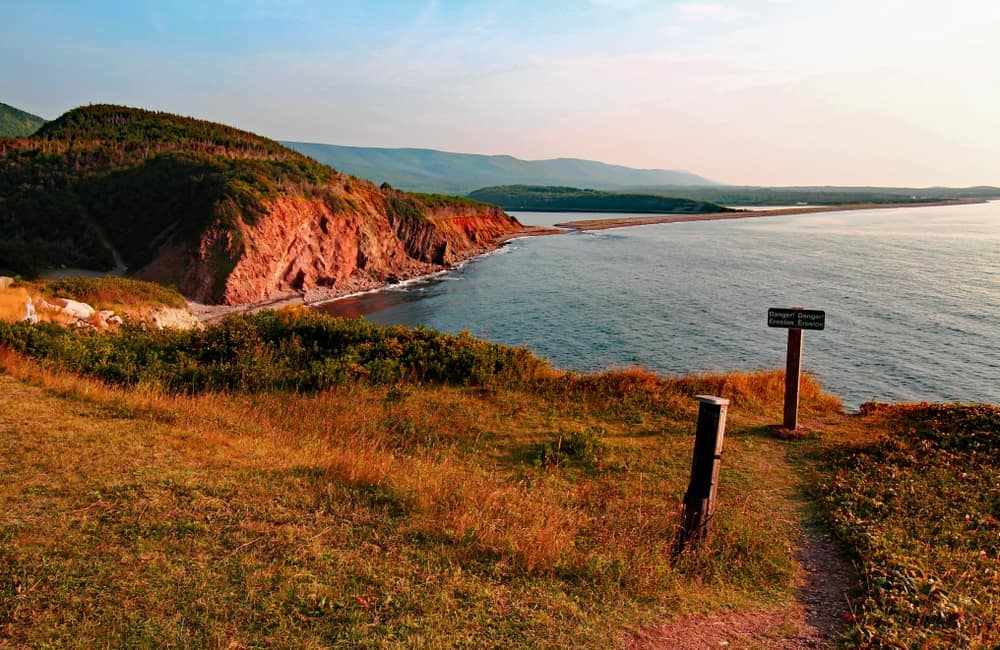 Cape breton coastal campground, Cabot Trail.