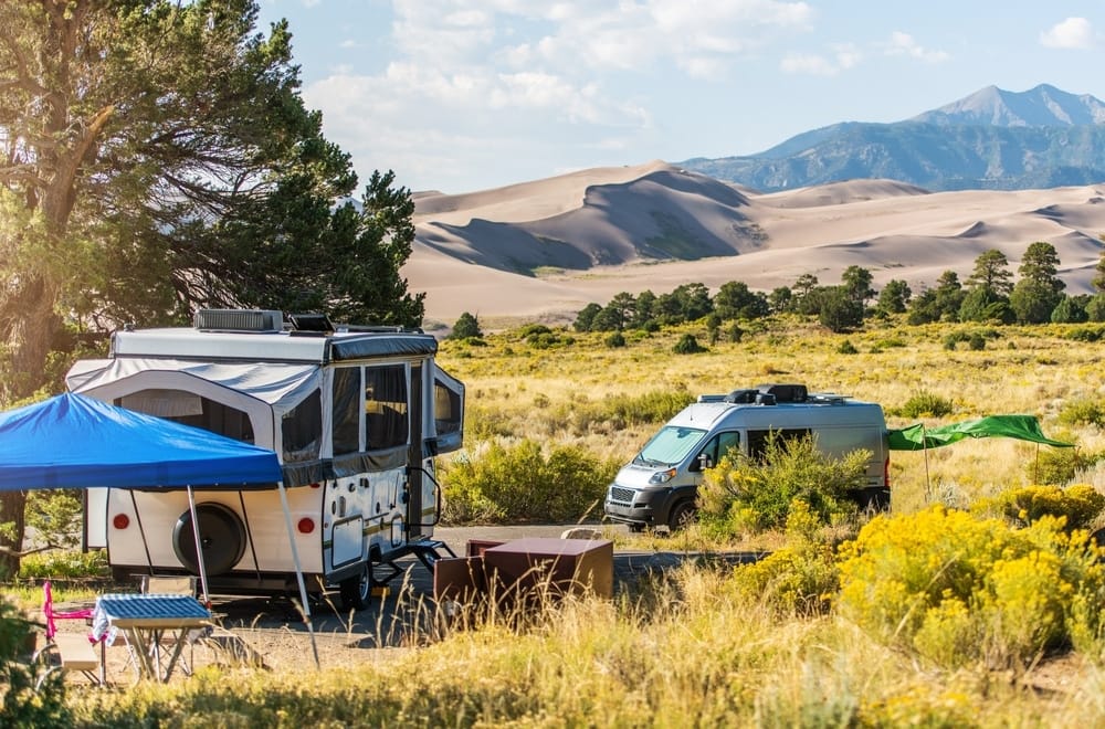 Great sand dunes national park in Colorado showcases stunning natural landscapes and offers a unique recreational experience for visitors seeking adventure and tranquility.