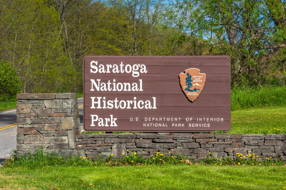 A hub for special events at Saratoga National Historical Park.