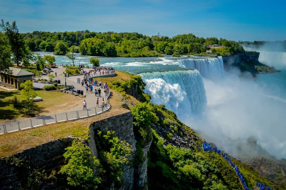 Niagara Falls, located within New York State Parks, is a breathtaking natural wonder that leaves visitors in awe. With its impressive volume of water and captivating beauty, this iconic landmark continues to attract crowds from