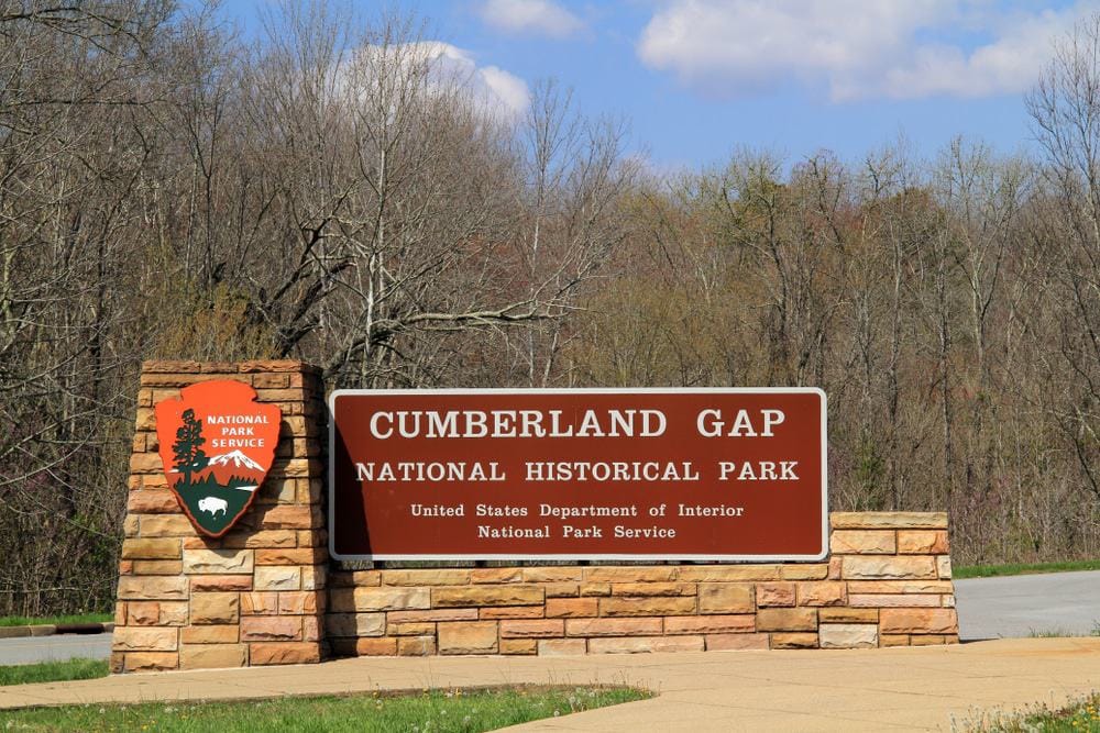 The entrance to Cumberland Gap National Historical Park now offers an Online Reservation System for its Wilderness Road Campground.