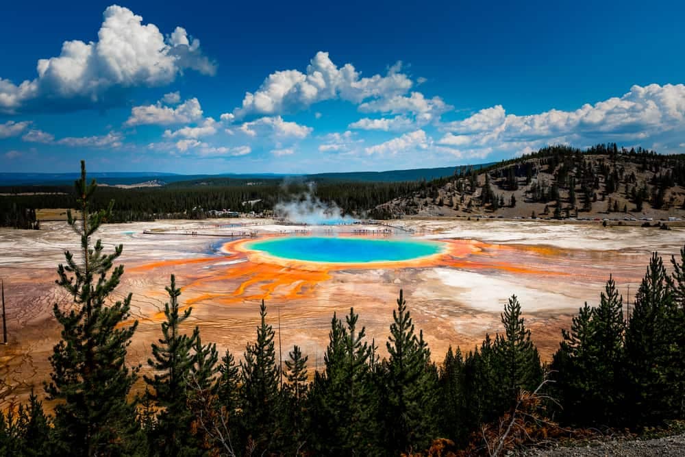 Yellowstone National Park in Yellowstone, Wyoming is set to reopen on Wednesday.