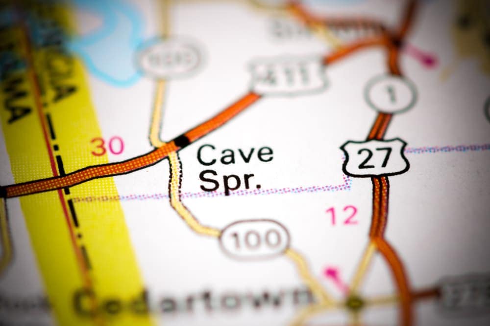 The Cave Spring Glamping Site is a stunning location on a map that has been granted a Special Use Permit by the Rome-Floyd County Planning Commission.