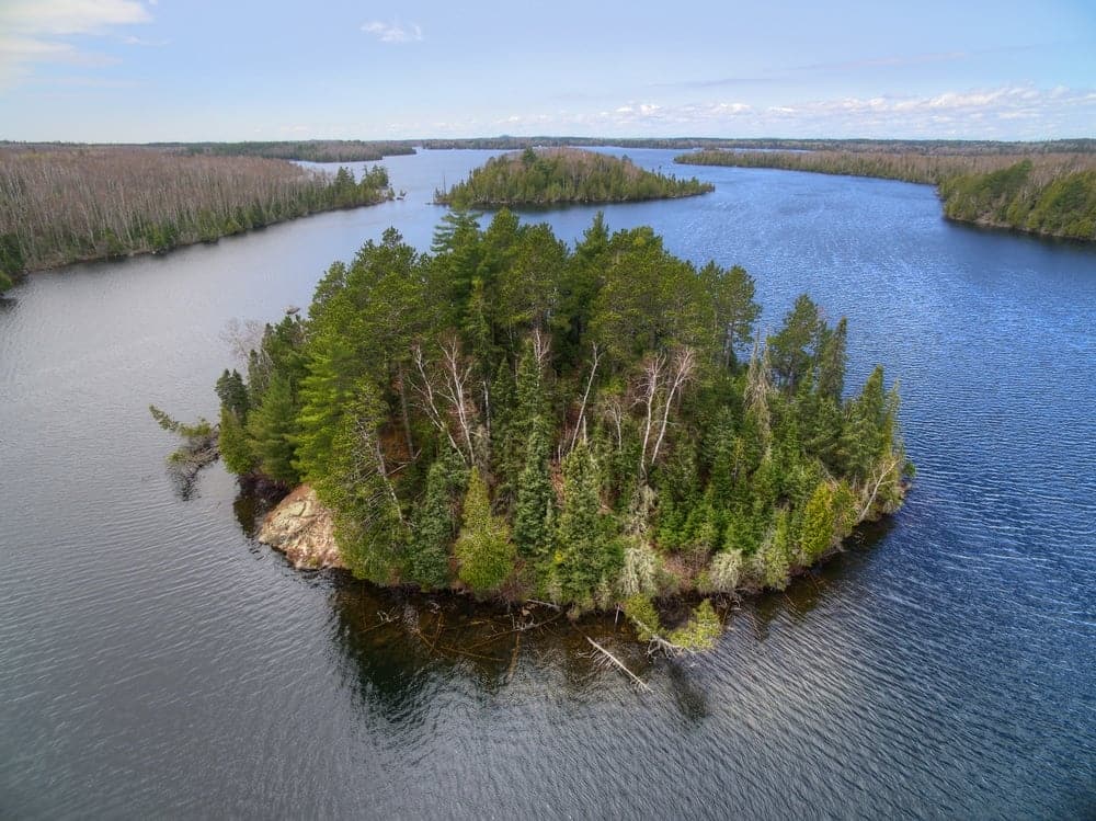 Ely's Proposed RV Park Expansion receives Strong Opposition on an island in the middle of a body of water.
