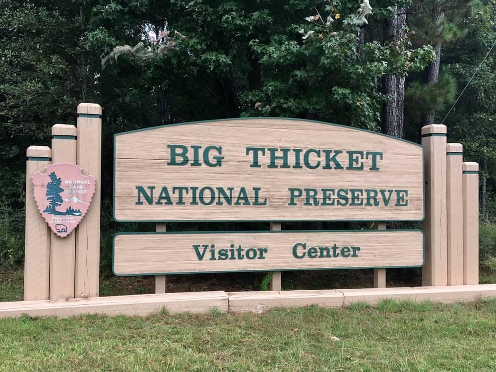 Big Thicket National Preserve Visitor Center offers winter activities for visitors.
