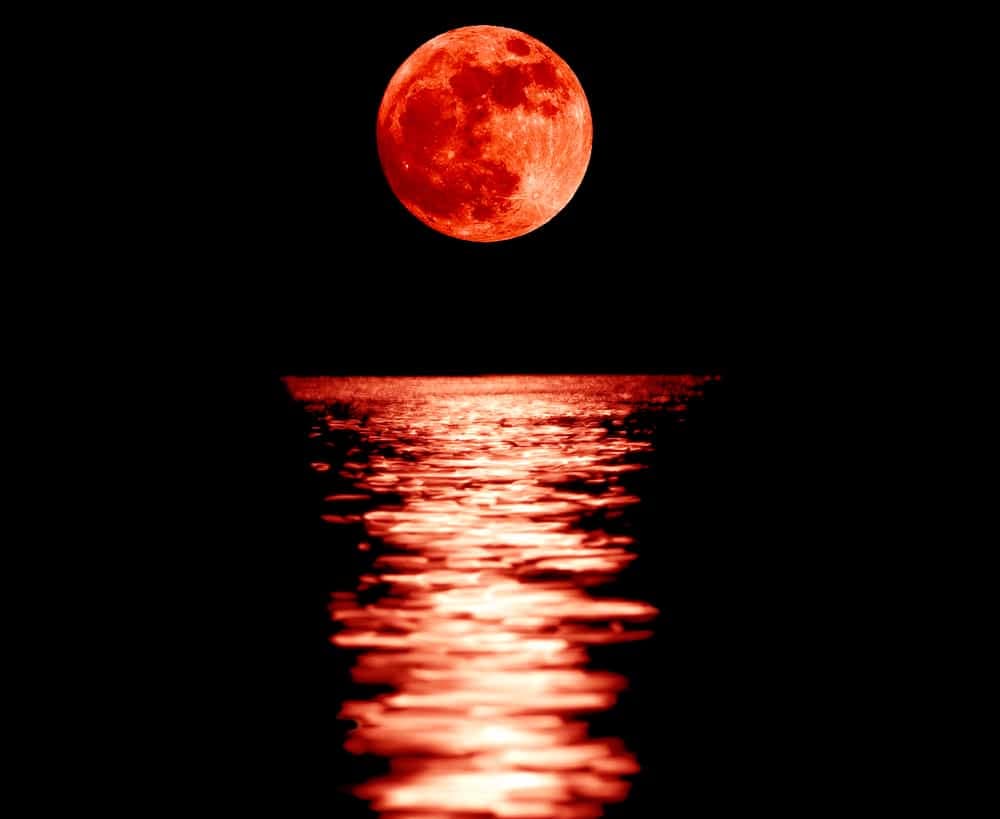 On May 15, join us at El Malpais National Monument for a Lunar Eclipse Party as a mesmerizing red moon rises over the water.