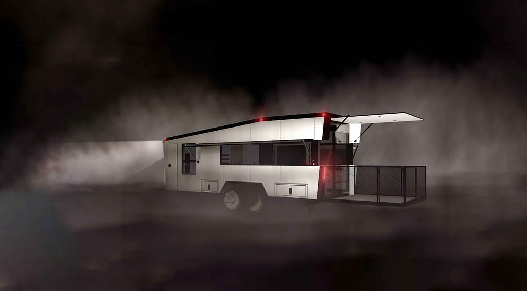 Picture Idea: Living Vehicle S Cybertrailer Luxury Off Grid Living Meets Electric