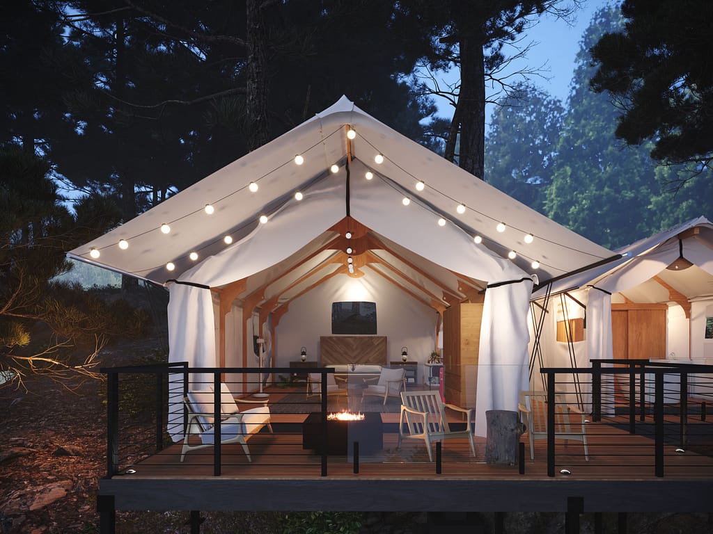 Skamania Lodge to Reopen Luxury Glamping Tents for 2025 Season - Modern ...