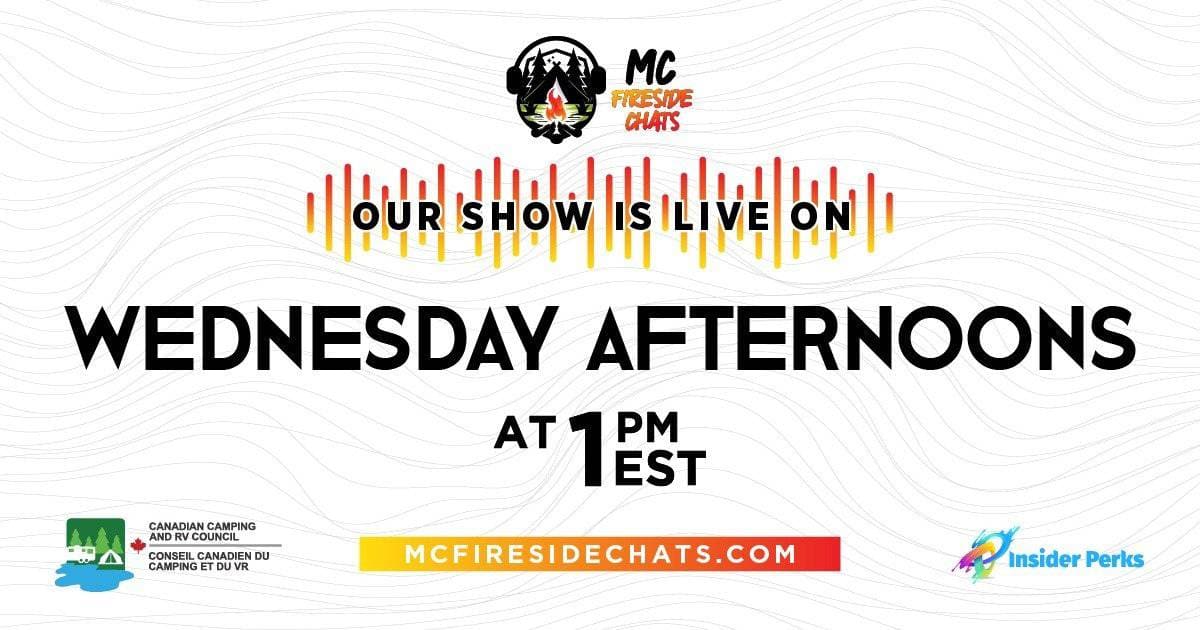 Our show, MC Fireside Chats, is live on Wednesday afternoons at 1 pm.