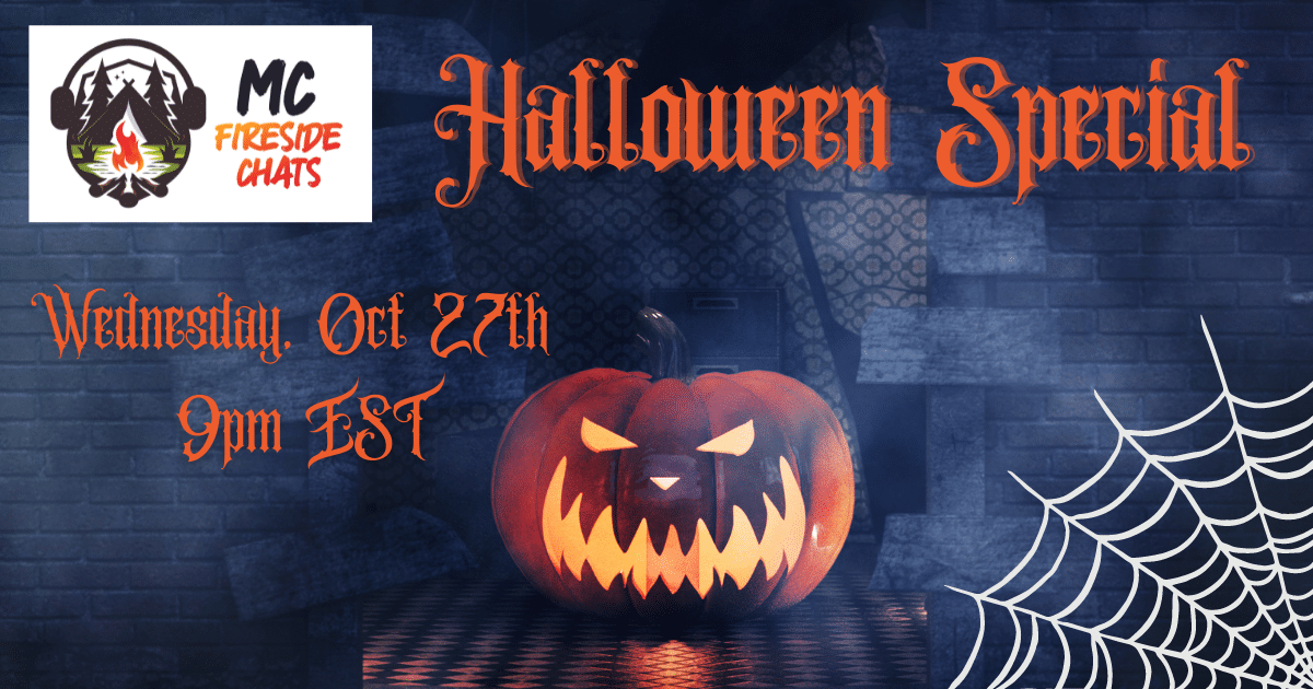 2021 Halloween Special: Join Mccreek for an unforgettable evening of spooky entertainment, as he presents his exclusive MC Fireside Chats.