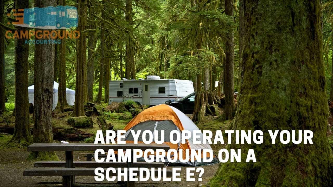 Are you operating your campground on a schedule?