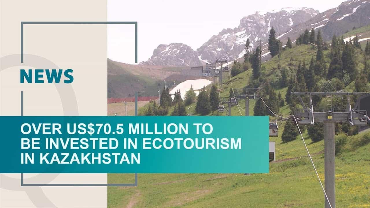 An eco-friendly hill with lush trees and majestic mountains in the background, where US$70.5 million has been invested to promote ecotourism.