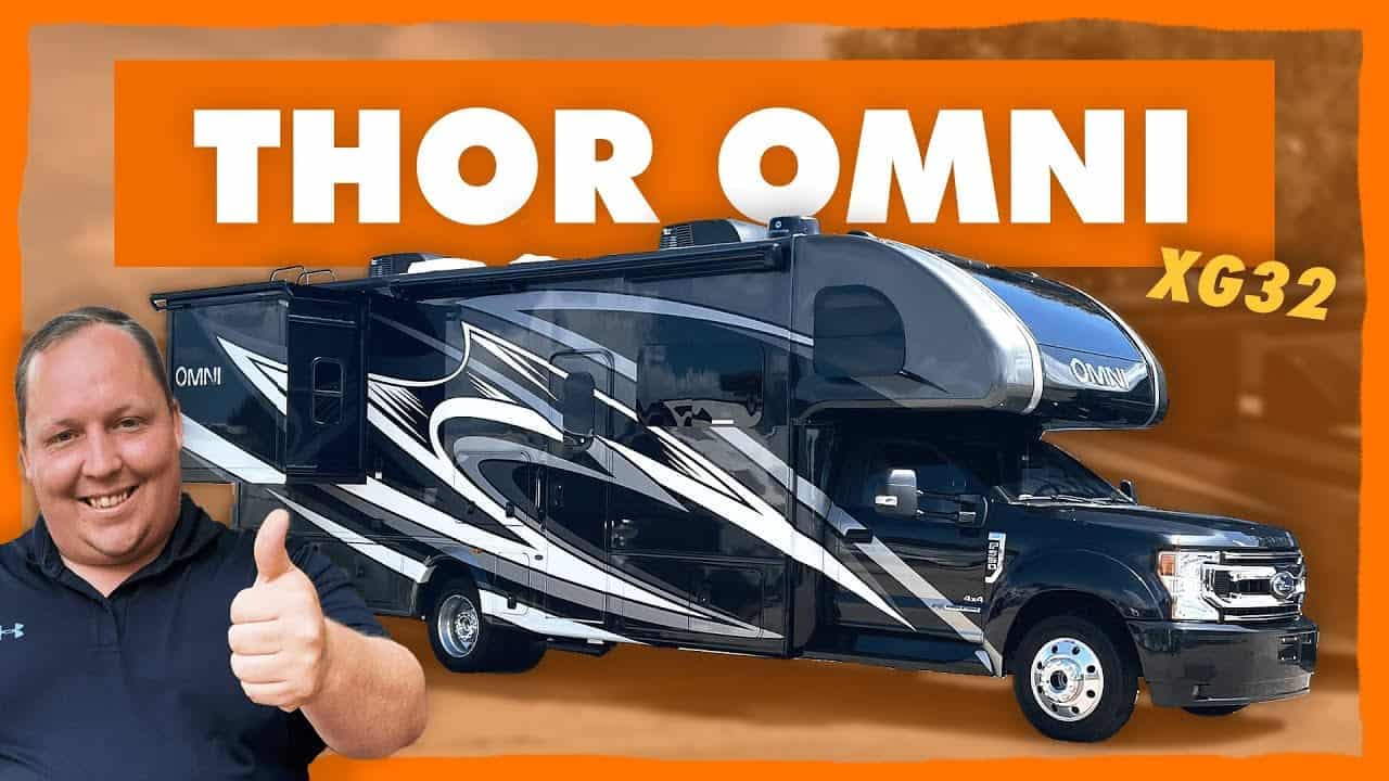 This Thor Omni X62 RV review highlights the small and super C features of this off-the-grid capable vehicle.