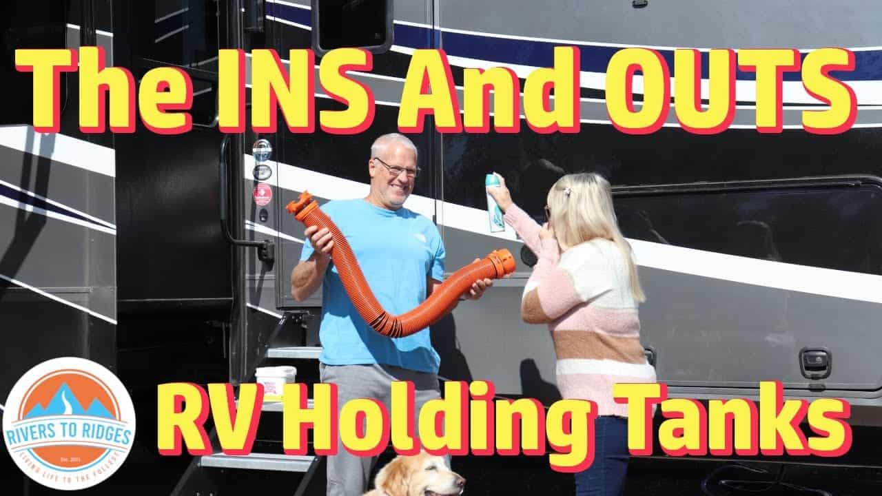 Explore the flushing process of RV holding tanks.