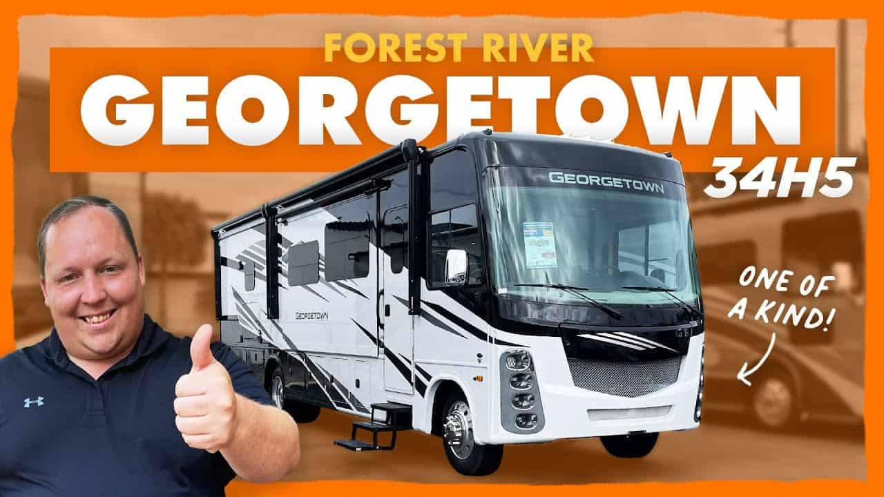 The Forest River Georgetown RV offers an exclusive floorplan.