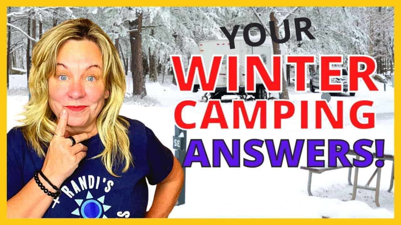 Expert tips for winter RV camping.