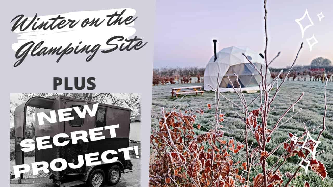 Winter has arrived at our glamping site, bringing a magical atmosphere and cozy accommodations for our guests. In addition to enjoying all the usual amenities, guests will also have the opportunity to be a part of