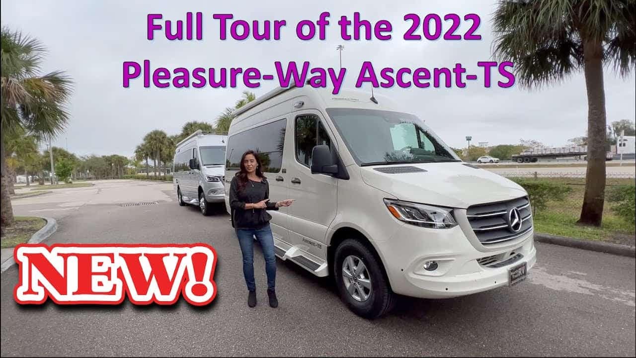 Full RV tour of the 2022 Pleasure-Way Ascent TS B-Class RV.