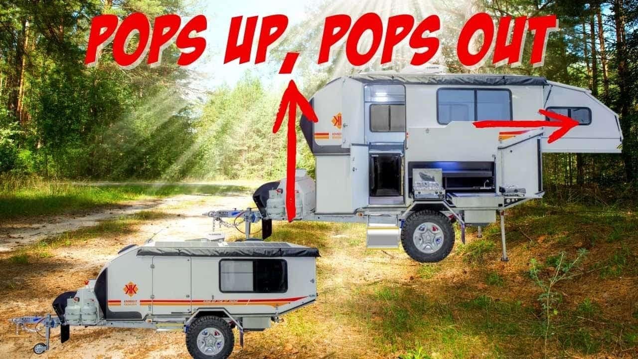 The Kimberly Karavan, an expandable trailer perfect for your next adventure, is a innovative pop up pop out camper trailer.