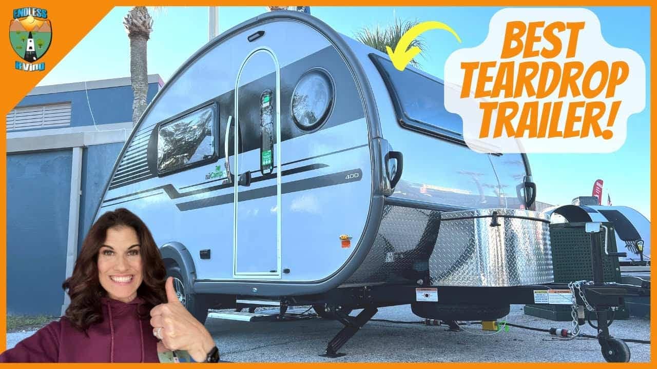 Discover the finest teardrop trailers available in the market including the standout 2022 nuCamp Tab 400. Journey through a visual RV tour showcasing the best options of 2019.