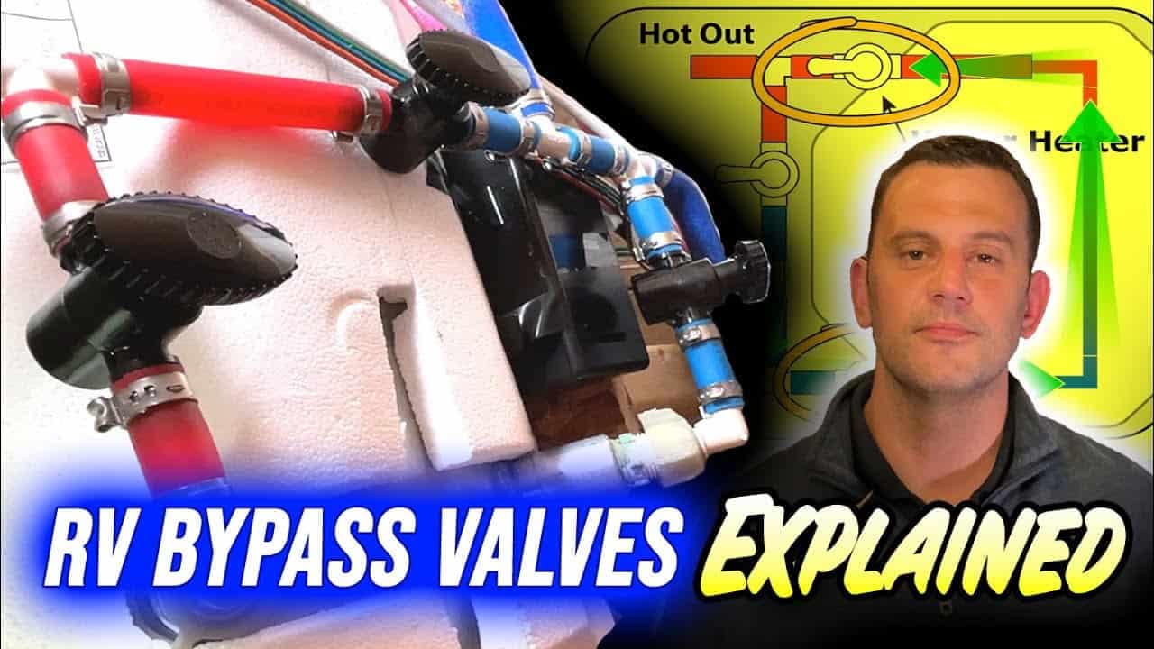 Understanding RV water heater bypass valves