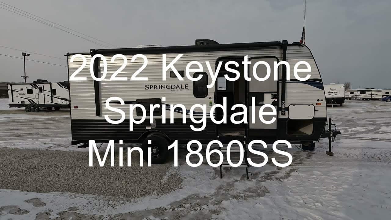 2022 Keystone Springdale Mini Travel Trailer (1860SS)