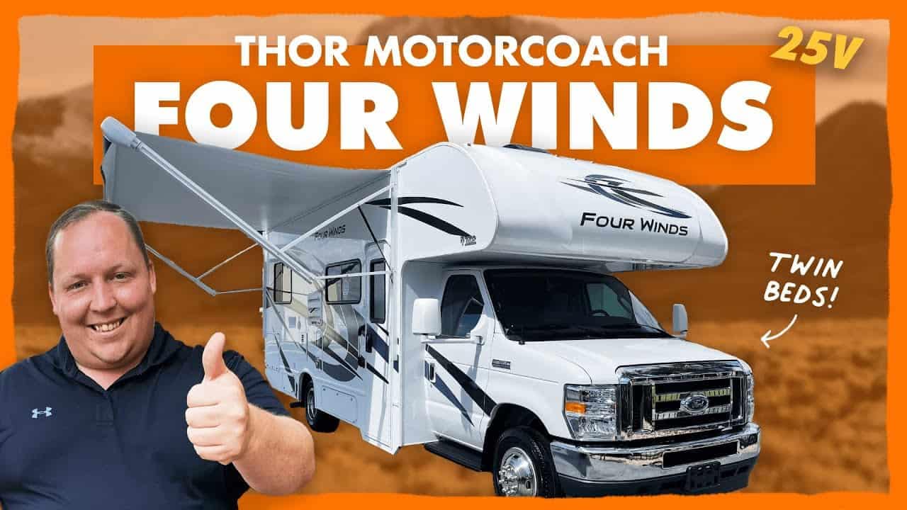 2022 Thor Four Winds 25V motorcoach.