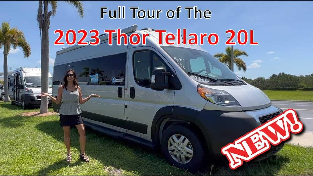 Take a comprehensive tour of the 2020 Thor Tellaro, an exceptional RV.