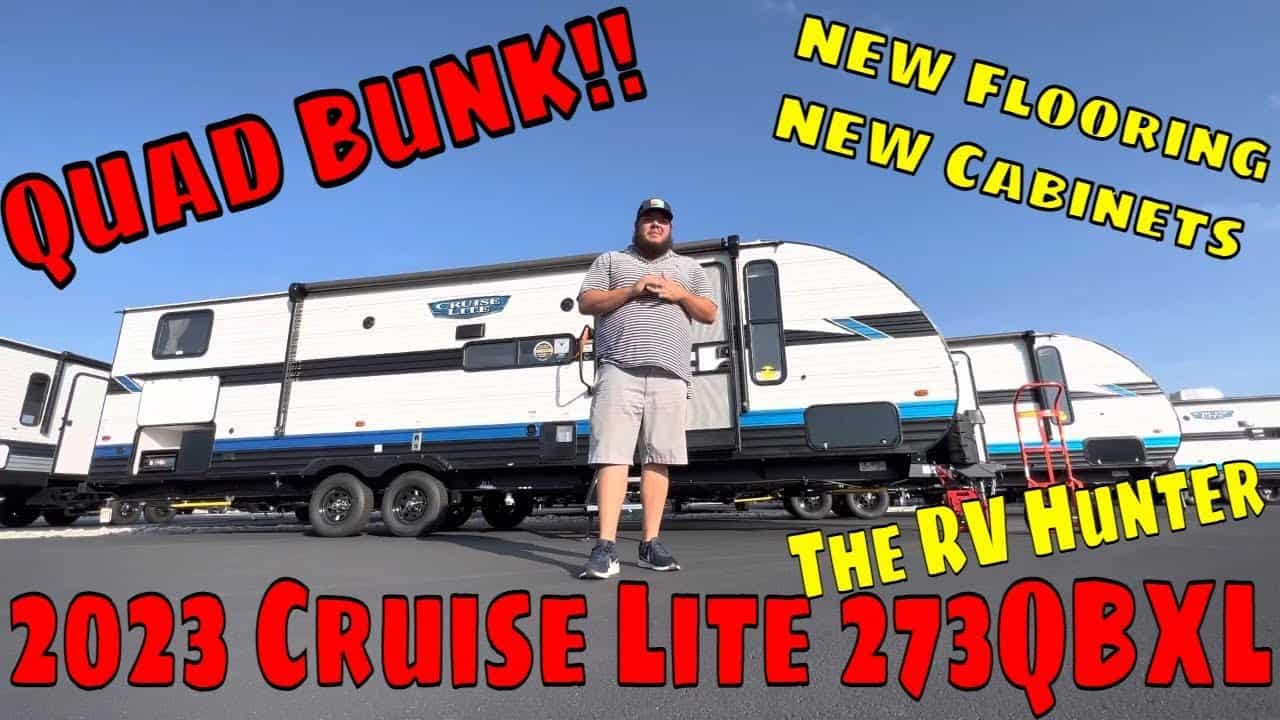 Explore the 2023 Cruise Lite RV Hunter on an unforgettable tour.