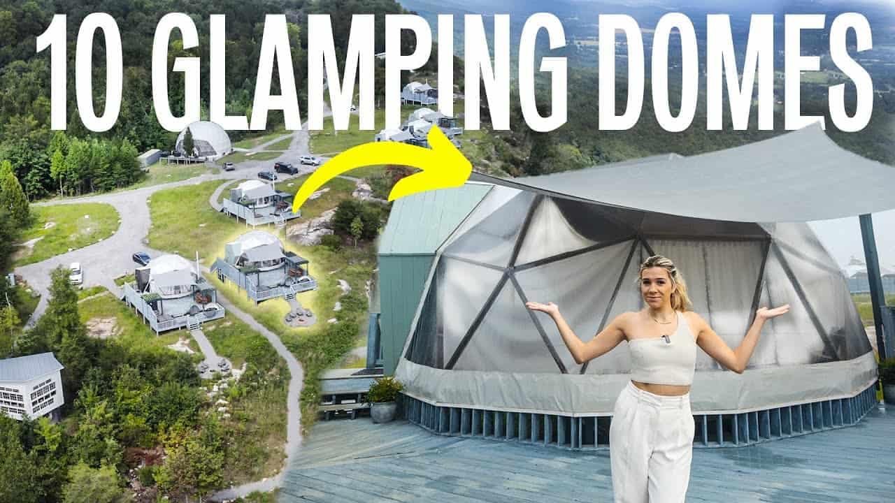 10 glamping domes in the world offered by Bolt Farm.