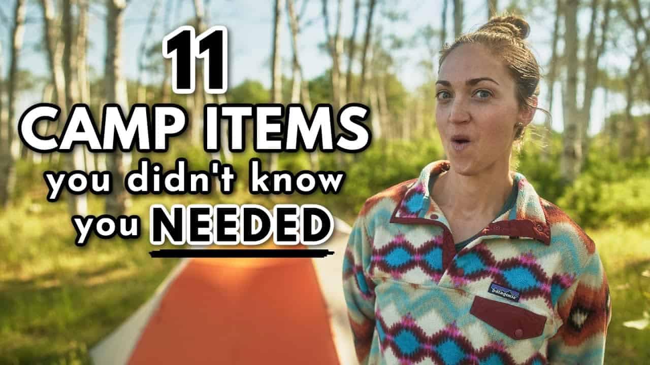 Discover 11 innovative camping items you didn't know you needed for your next trip.