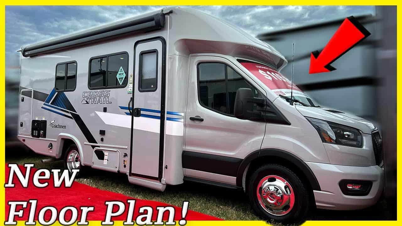 Introducing the 2023 Coachmen Cross Trail, a cutting-edge Class C Campervan built on the reliable and versatile AWD Ford Transit platform. Experience a whole new level of comfort