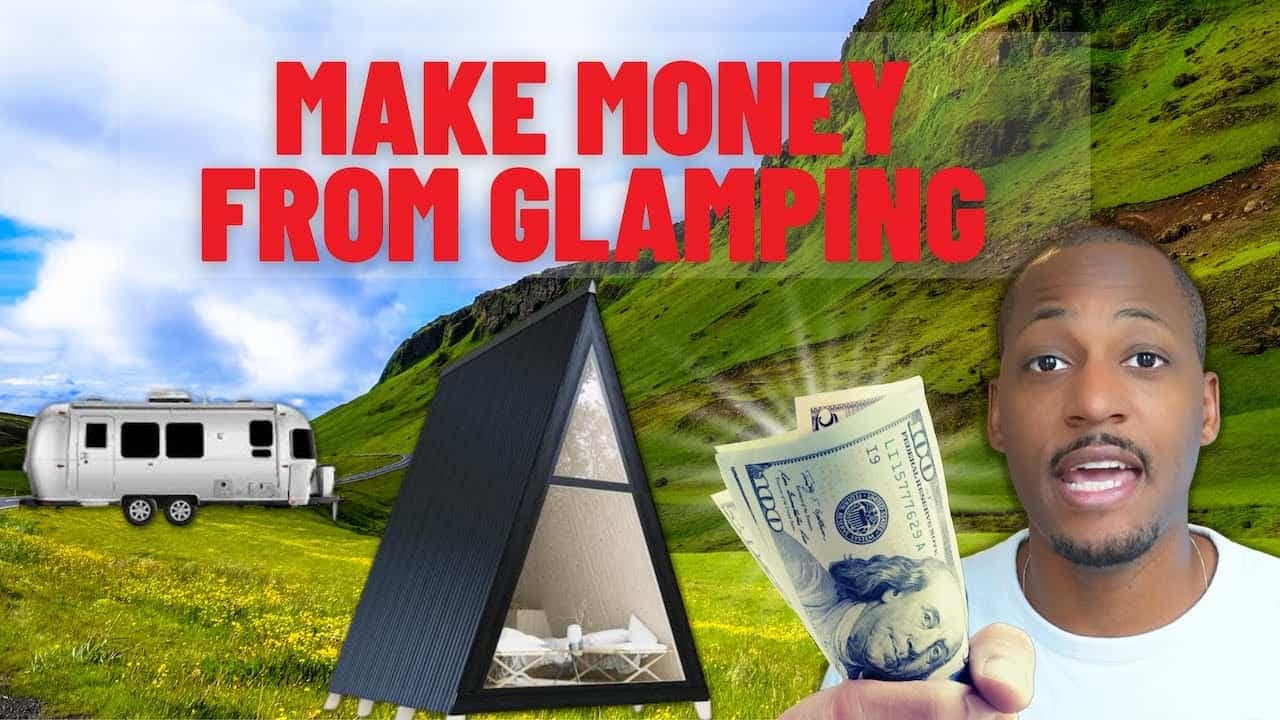 Start a profitable business in the world of glamping, offering luxury camping experiences that allow you to make money.