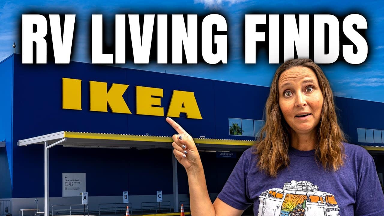 Surprising IKEA products for RV living.