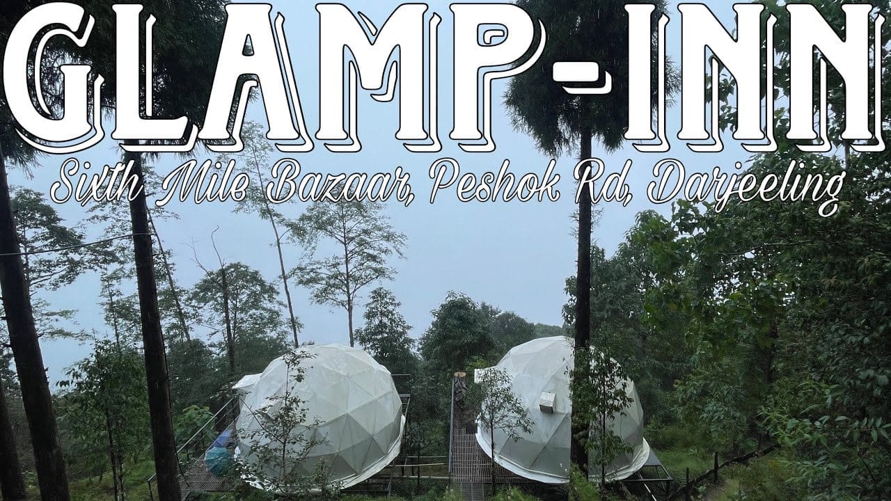 Glamp-Inn, a luxury camping experience in Sydney, British Columbia.