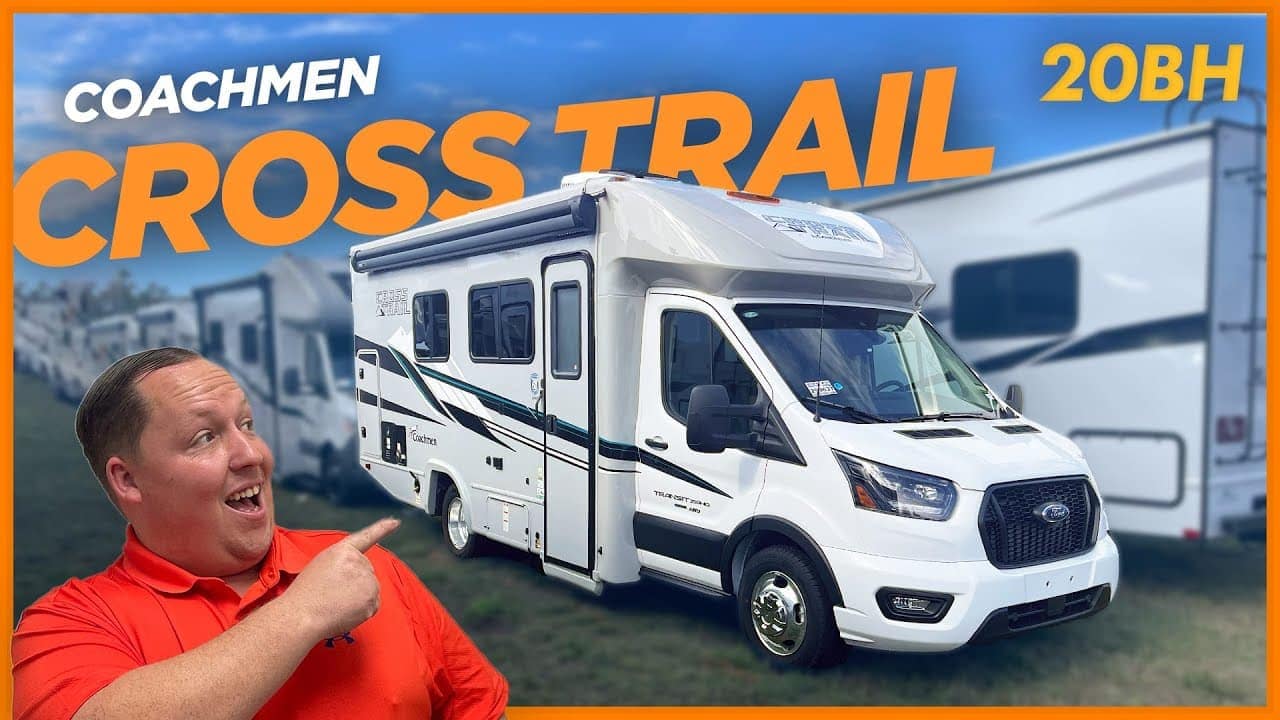The Coachmen Crosstrail RV is a compact luxury camper, perfect for those in search of a comfortable and stylish traveling experience.