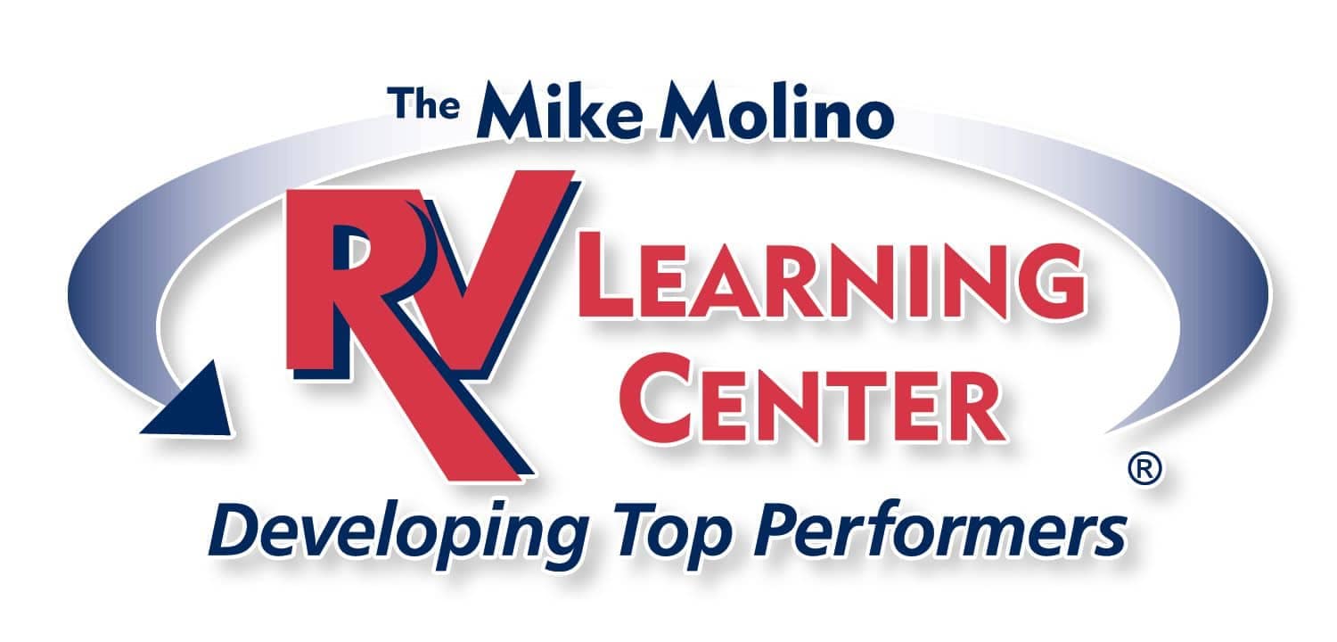 The Mike Molino RV Learning Center logo represents the RV industry's commitment to Fixed Operations and Certification Week.