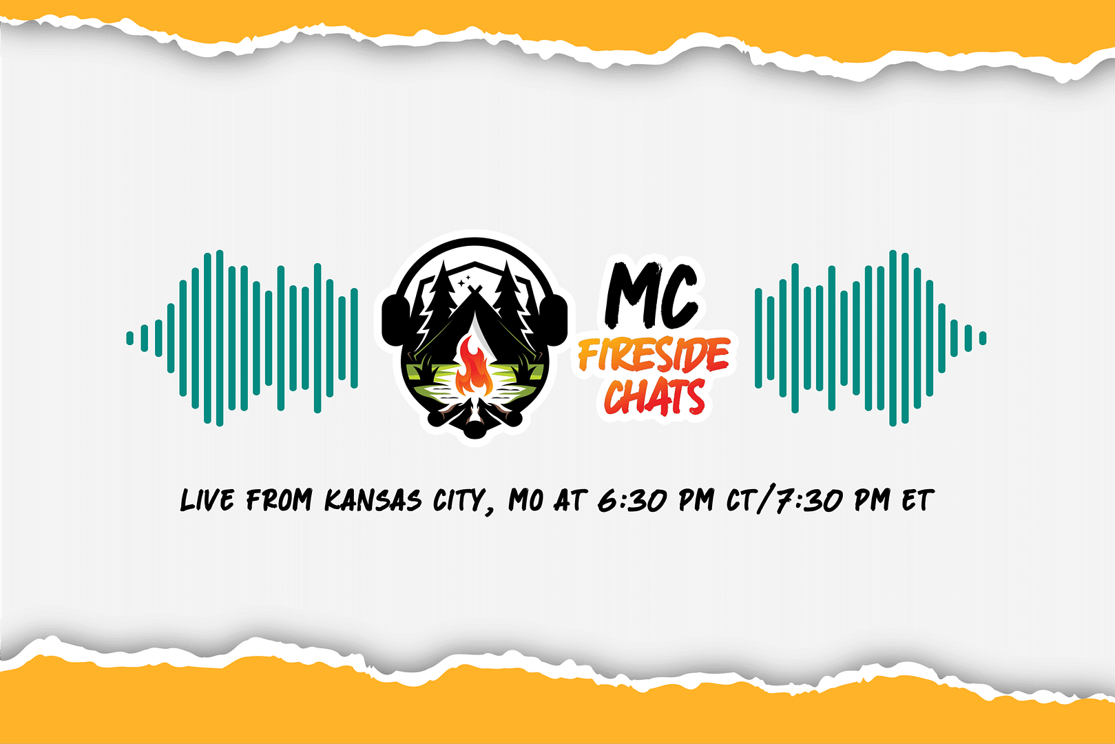 Mc Fireside Chats broadcast live in Kansas City, Kansas.