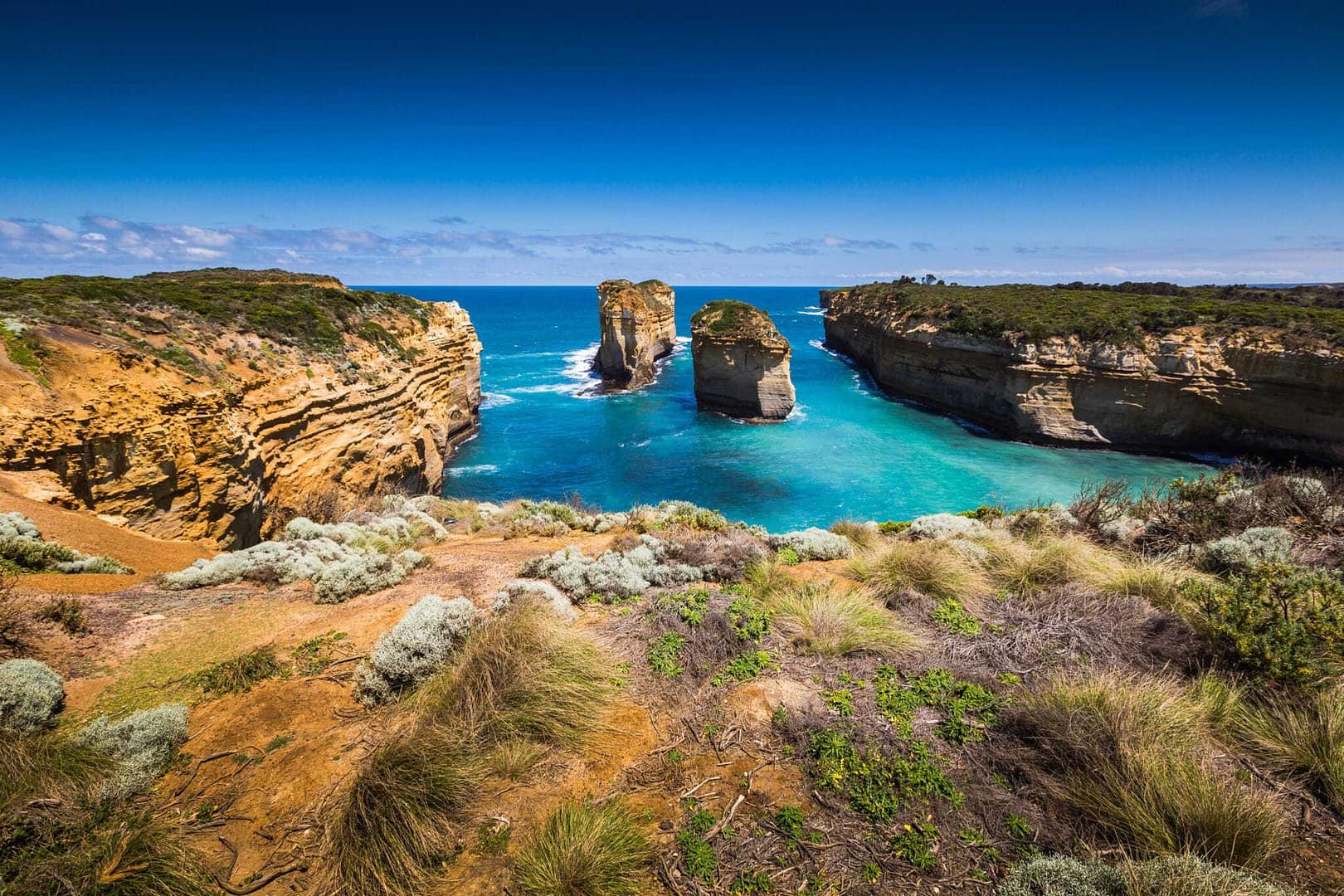 The great ocean road in Australia offers tourism boosts with its all-abilities accommodations. Experience glamping facilities along this scenic route.