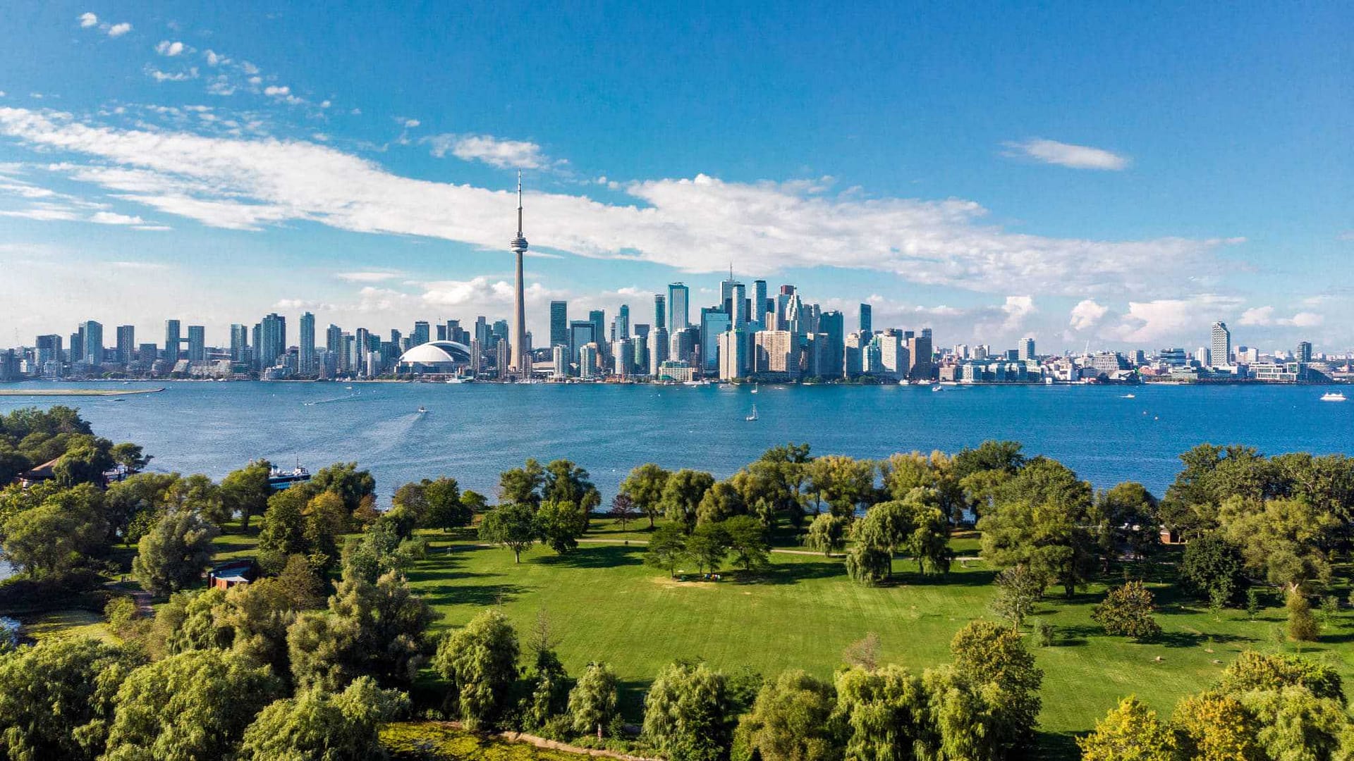Toronto's skyline undergoes a dramatic makeover, with the largest park in the background.