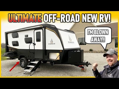 The Ember RV Overland 191MDB,2022 is the ultimate off-road RV.