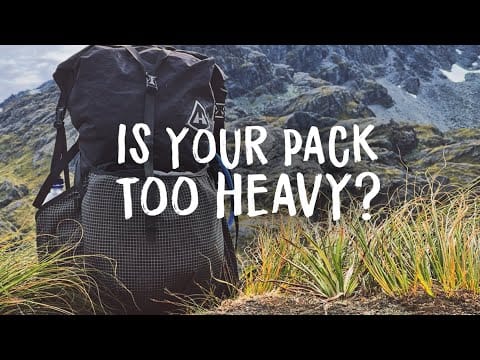 Lightening the load on your hiking trip