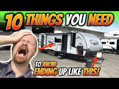 Discover the essential RV pro tips for trouble-free travels with this list of the top 10 items you need to ensure a successful journey in your dream RV.