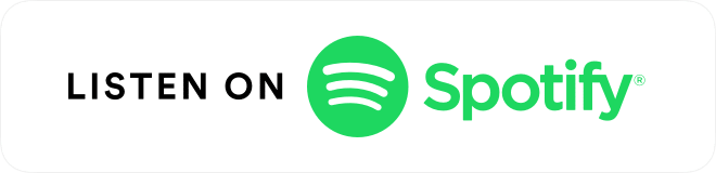 The Spotify logo showcasing the option to listen on Spotify.