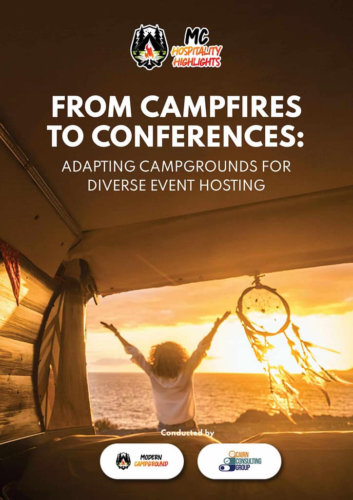 From campfires to conferences, MC Hospitality highlights adapting campsites for diverse event hosting in February 2024.