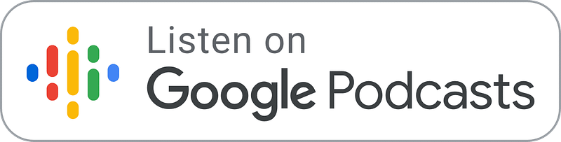 Listen on google podcasts logo now available for all podcast lovers.