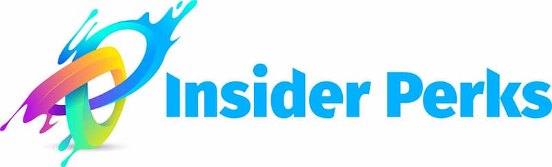 The Insider Perks logo showcasing cutting-edge Technology, set against a clean and elegant white background.