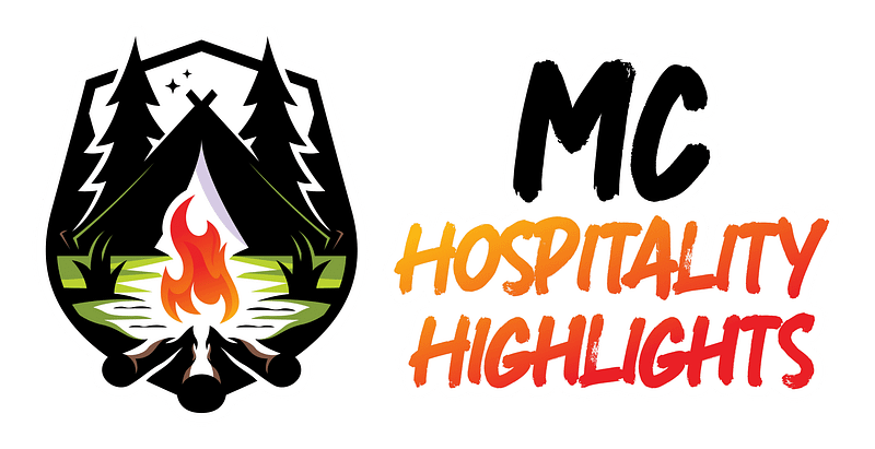 Mc Hospitality logo highlights.