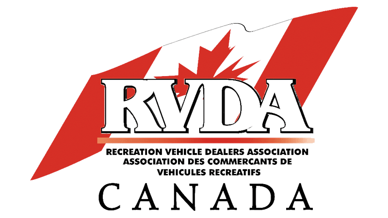 The RVDA logo on a white background in Canada.